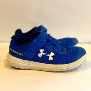 Little boys size 11 Under Armour sneakers